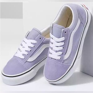 VGUC- Vans Old Skool ‘Languid Lavender’ Canvas & Suede Sneaker